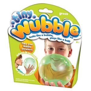 Tiny Wubble Ball Green Inflates In Seconds No Pump Needed For Kids Age 6+